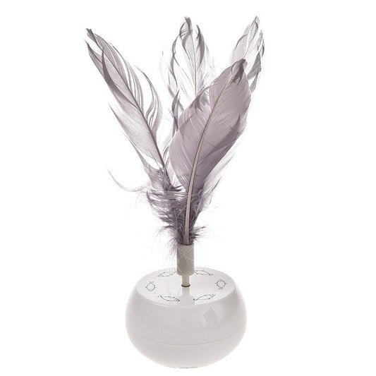HKM-872787 Pet Tumbler Feather Cat Teaser From Hi Interactive Electric Toy