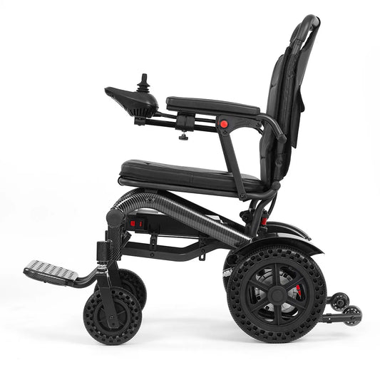 HKM-874195 Lightweight Foldable Electric Wheelchair with Lithium Battery for Adults - Model 8000-XW