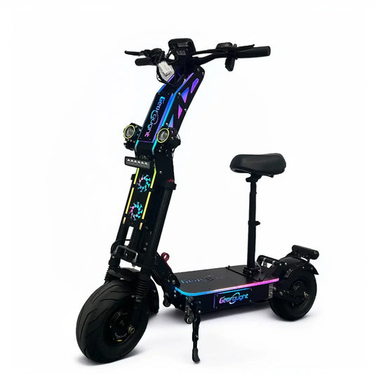 HKM-878803 High-Speed 72V Dual Motor Electric Scooter, 300km Range, Foldable Design