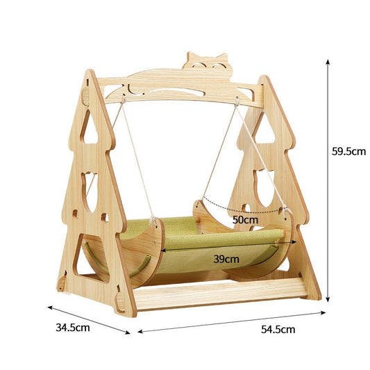 HKM-8851645 Lounge Chair Cat Bed with Hanging Design for Comfort and Play
