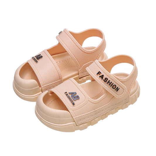 HKM-886227 Perfect Beach and Casual Wear Lightweight Summer Kids' Sandals Breathable Mesh Sports Sandals with Soft Soles