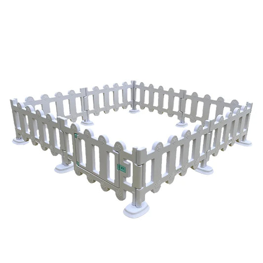 HKM-887123 Kids Outdoor Playground Safety Fence for Schools and Malls