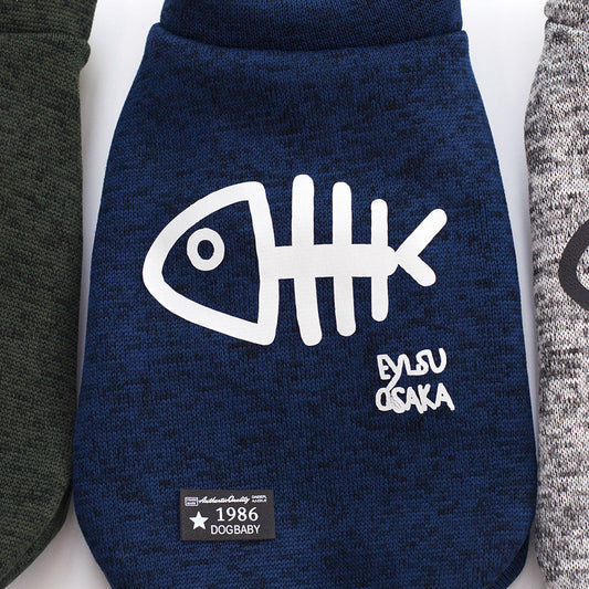 HKM-8877757 Cotton Fish Bone Pattern Cozy Sweater for Stylish Comfort