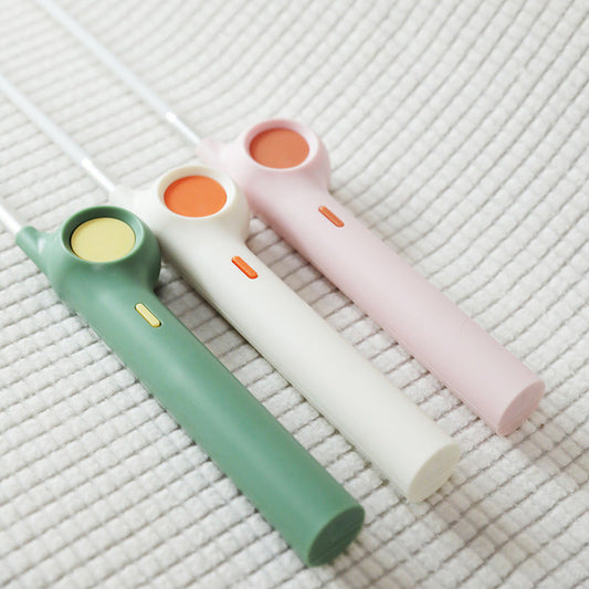 HKM-8903229 Interactive Feather Cat Toy with Infrared Light and Fun Rod - Assorted Colors