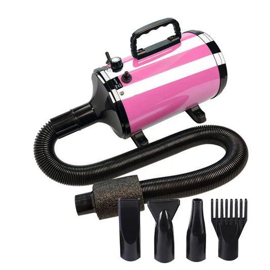 HKM-890387 2400W Adjustable Temperature Pet Hair Dryer for Dogs and Cats with Constant Wind Power