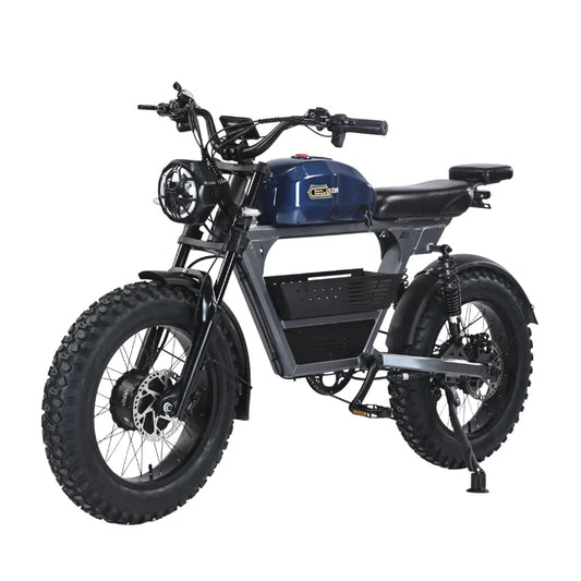HKM-891219 Diton Tank 300 Electric Off-Road Motorcycle, 48V 1500W Lithium Battery, Max Speed 60km/h, Blue Color