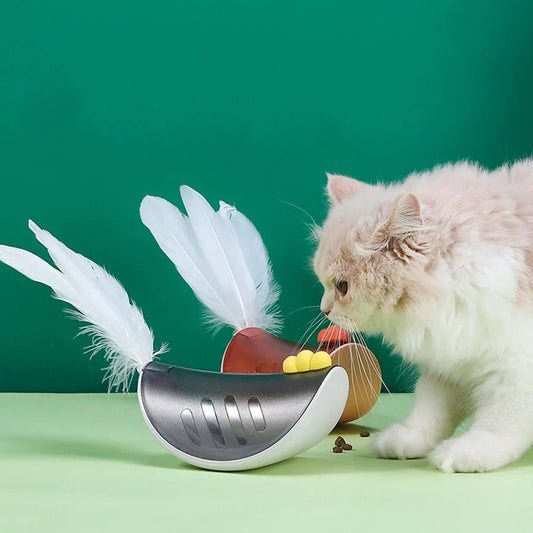 HKM-8949309 Interactive Pet Food Dispensing Toy for Cats and Small Dogs