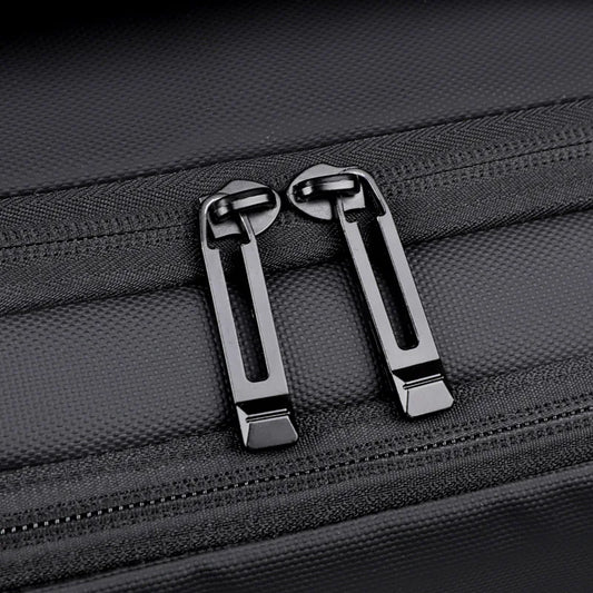 HKM-895955 Large Capacity Waterproof Laptop Backpack with USB Charging for Travel and Business Use