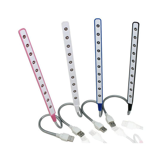 HKM-898707 Aluminum LED Notebook Keyboard Night Light with Adjustable Brightness