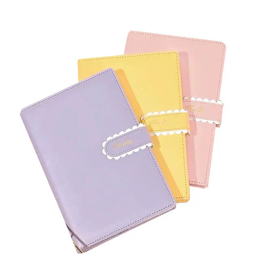 HKM-907219 Custom A5 PU Leather Planner Notebook with Elastic Band