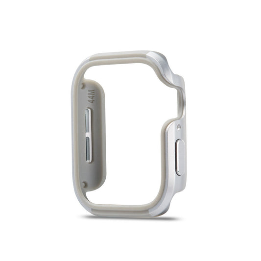 HKM-909779 Aluminum Alloy Protective Case for 38mm to 44mm Smartwatches in Multiple Colors