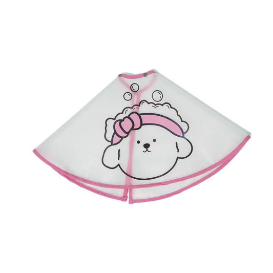 HKM-910291 Adjustable Waterproof Pet Cloak with Cartoon Print for Dog Grooming