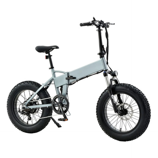 HKM-912019 Foldable Electric Fat Tire Off-Road Bike with 7-Speed Gears and 48V Power