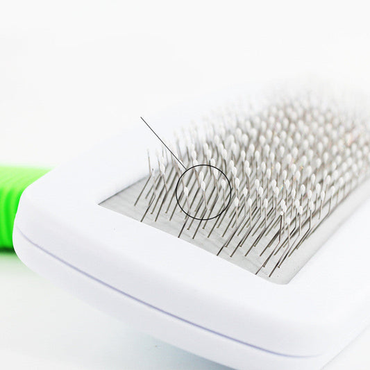 HKM-9160381 Non-Slip Handle Pet Comb in Various Sizes and Colors