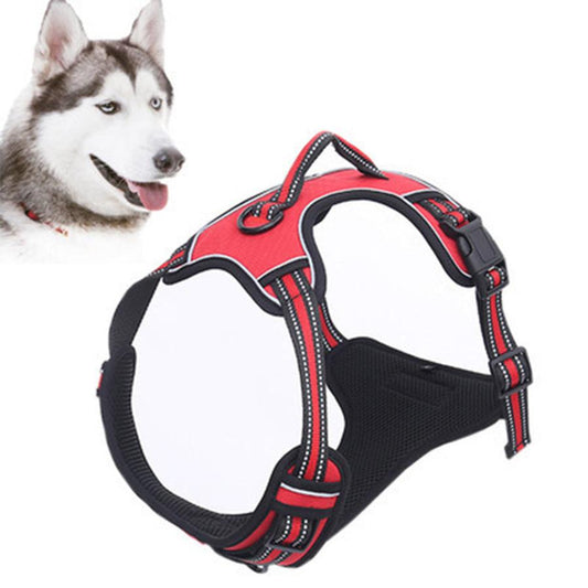 HKM-926227 Comfortable and Breathable Dog Leash with Chest Strap - High Elastic Oxford Cloth in Multiple Colors and Sizes