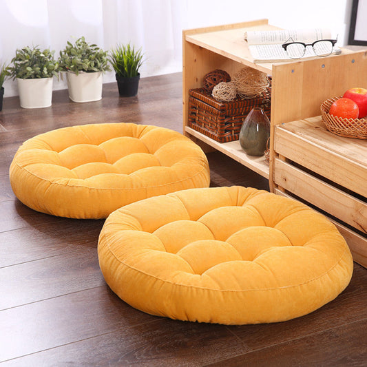 HKM-930195 Soft Japanese-Style Floor Cushion - Plush Futon for Living Room, Office, Available in Various Colors and Sizes