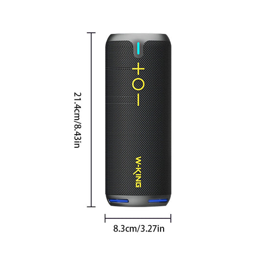 HKM-935891 Bluetooth Portable Speaker - Waterproof and Dust-proof with Long Battery Life and USB Charging