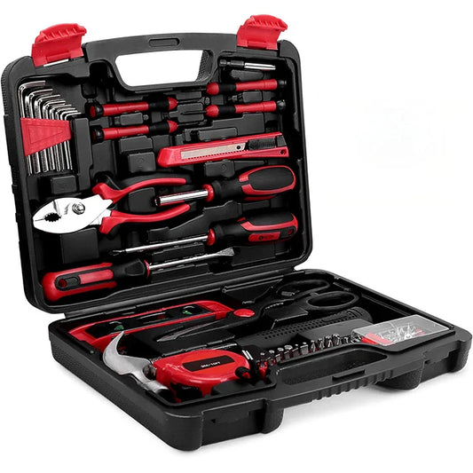 HKM-936595 216-Piece Electrician Tool Set with Socket and Wrench Kit for Automotive Repairs