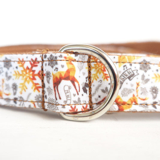 HKM-9376445 MUTTCO Original Golden Christmas Pet Leash - Various Sizes Available