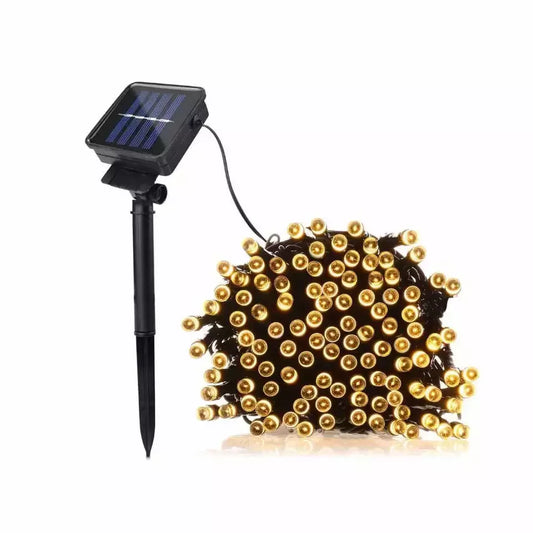 HKM-940371 Solar Powered Waterproof String Lights for Outdoor Christmas Decoration