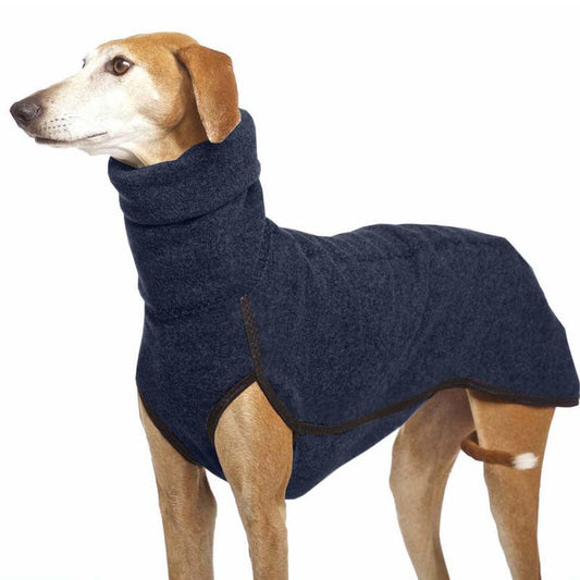 HKM-943379 Warm Two-Legged Dog Clothes with High Collar in Multiple Colors and Sizes