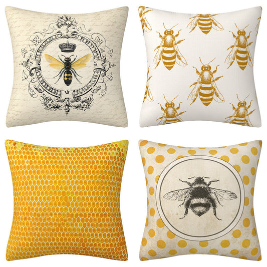 HKM-944147 Cartoon Anime Pillow Cover for Cozy Home Decor - 45x45cm Polyeste