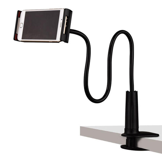 HKM-945171 Universal Slim Stand for iPhone and iPad - Adjustable Bedside & Desk Holder