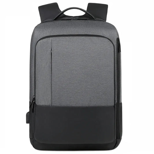HKM-945683 Adjustable Large Capacity Outdoor Laptop Backpack with USB Charging Port for Travel and Office Use