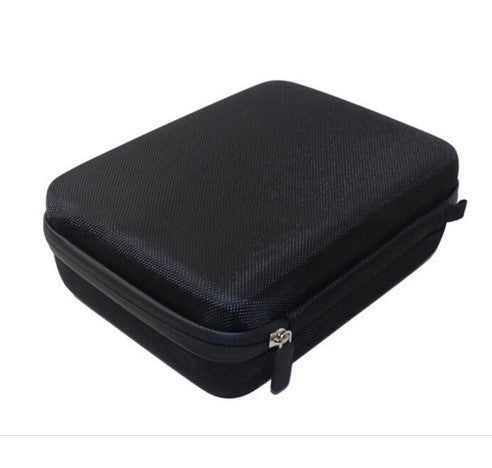HKM-945683 Anti-Shock Portable Case for GoPro and Accessories - Foam Padding, Durable Zipper, and Carry Handle