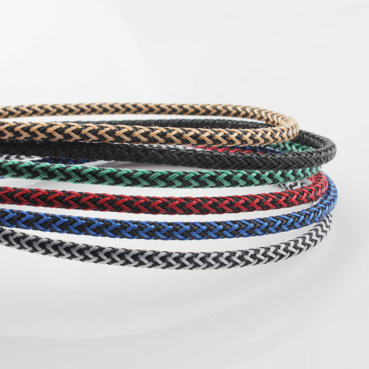 HKM-946003 Hemp Braided Fast Charging Cable for iPhone - 1m Length, Available in Multiple Colors