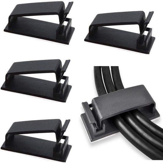 HKM-949267 Cable Management Clamp for Organizing Wires and Data Cables