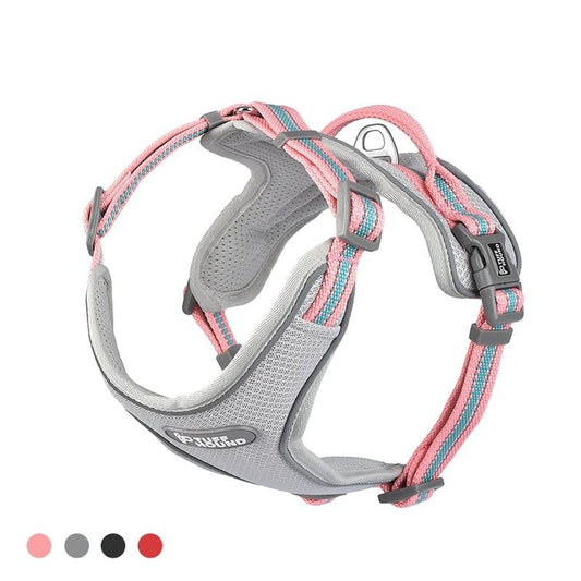 HKM-953235 Adjustable Nylon Dog Chest Strap with Traction Rope ¨C Sizes S to XL