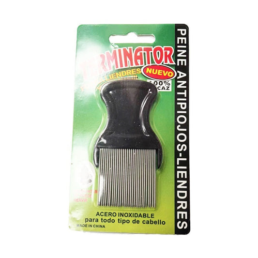 HKM-9574845 Flea Removal Comb for Dogs ¨C Metal & Plastic Design with Comfortable Grip