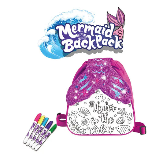 HKM-957779 Colorful Painting Drawing Backpack for Kids - Educational Art Set for Ages 2 to 13