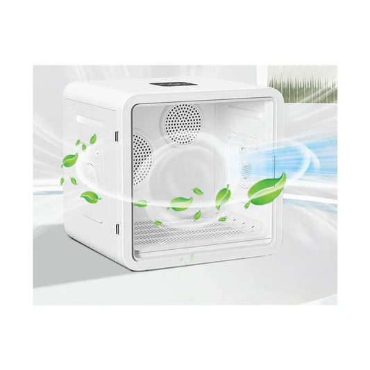 HKM-958227 Automatic Pet Dryer Box with Double Fan and Smart Temperature Control for Cats and Small Dogs, 82L Capacity