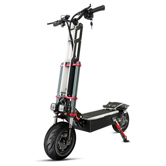 HKM-961299 Folding Electric Scooter with Long Range, 60V 38Ah Lithium Battery, Full Suspension, 12-Inch Tires, Max Load 150kg