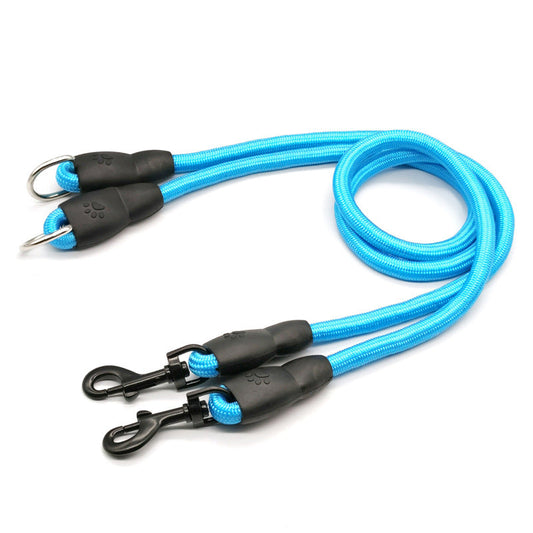 HKM-9638589 Removable Nylon Traction Rope for Large, Medium, and Small Dogs - Multiple Colors and Sizes Available