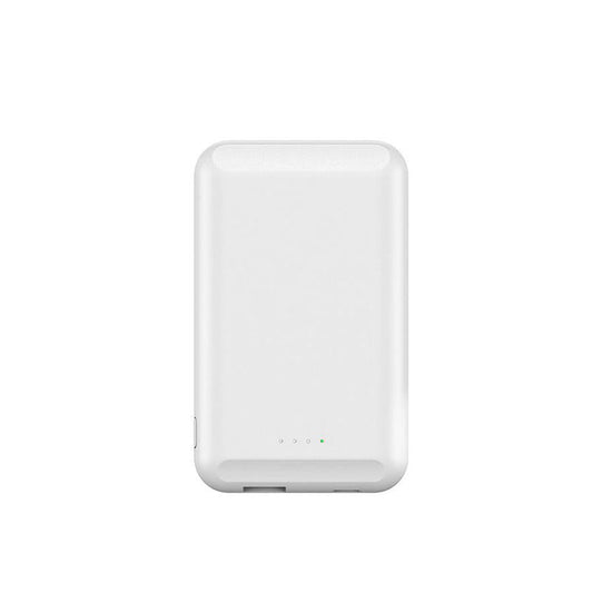 HKM-967571 Compact Back Clip Power Bank - 85x55x12mm, Lithium Polymer Battery, Plastic Shell
