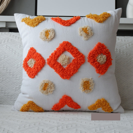 HKM-969171 Moroccan Tufted Sofa Cushion - Available in Multiple Sizes and Colors, Filled with PP Cotton