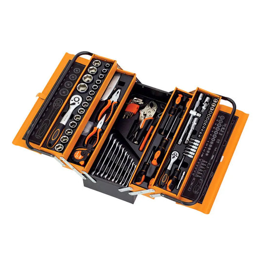 HKM-969363 85-Piece 20V Metal Hand Tool Set for Household and Automotive Repairs