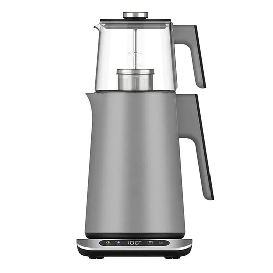 HKM-973395 Digital Glass Electric Tea Thermos Flask 2.7L with Temperature Control and Boil-Dry Protection