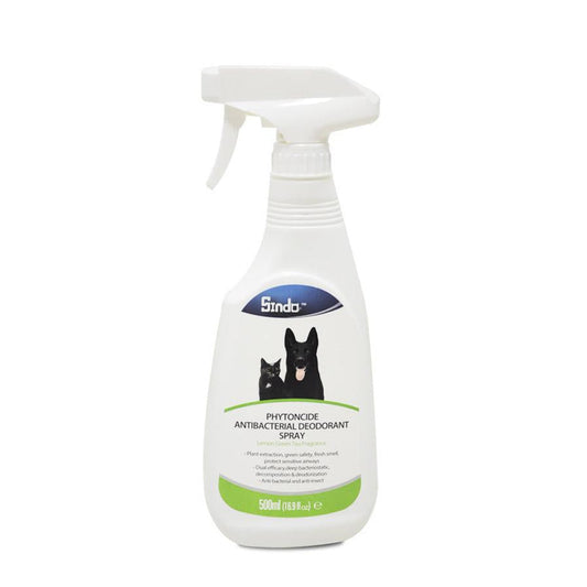HKM-973843 Antibacterial Odor Neutralizer for Pets with Lemon Green Tea Extract - 500ml