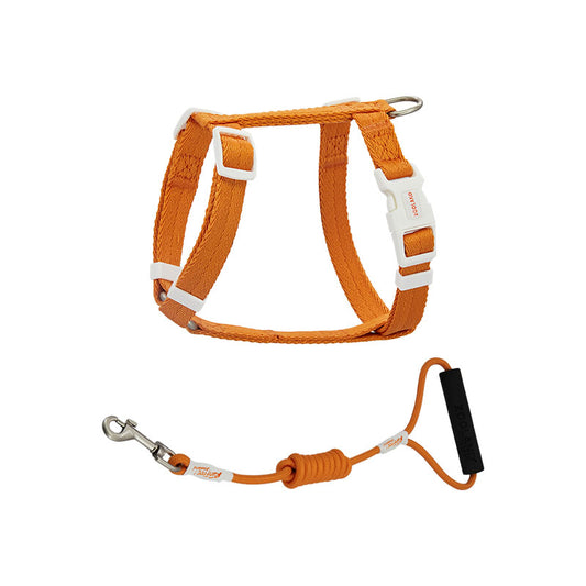 HKM-9748413 Pet Anti-Breakaway Traction Rope with Chest Harness - Available in Multiple Colors and Sizes
