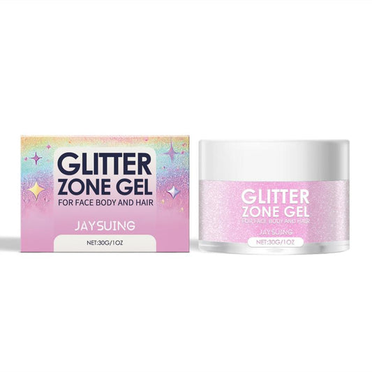 HKM-975315 Moisturizing Glitter Treatment Gel - 30g Nursing Gel for Skin Care