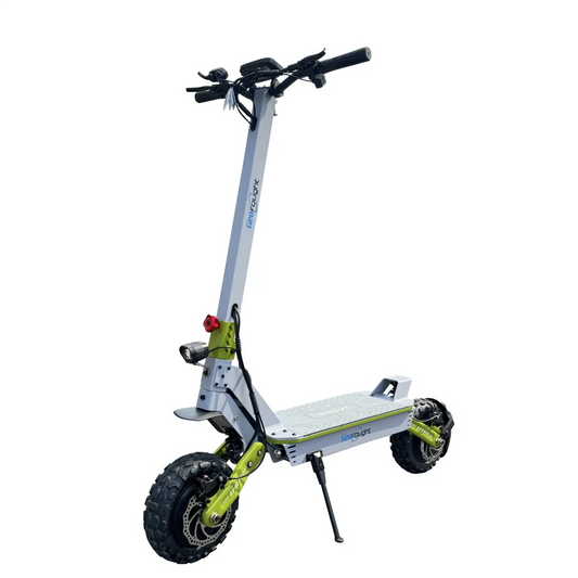 HKM-977107 60V 6000W Dual Motor Electric Scooter with 30Ah Lithium Battery and 11-Inch Off-Road Tires for Adults