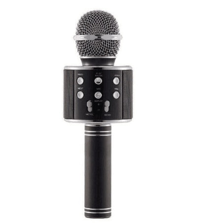 HKM-979219 Portable Bluetooth Wireless Microphone for Music Playback and Karaoke at Home