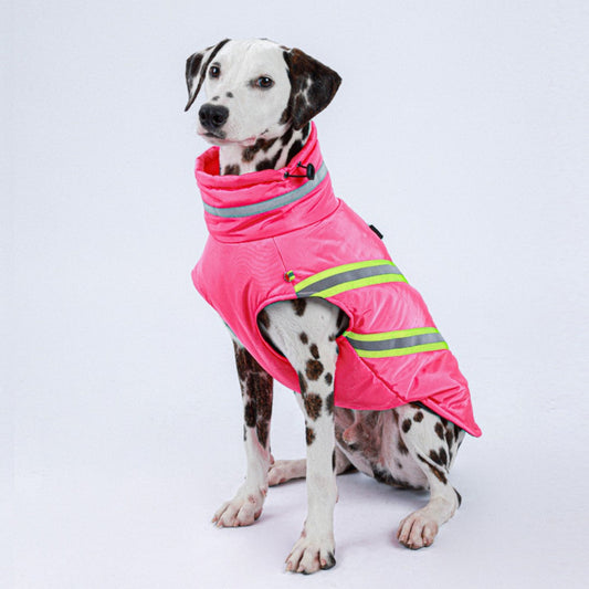 HKM-9803069 Thick Thermal Cotton-Padded Pet Clothing for Autumn and Winter, Multiple Colors and Sizes Available