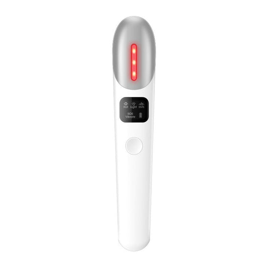 HKM-990163 Micro Current Eye Beauty Device with Vibration, Hot Compress, and Red Light Therapy - Model K002