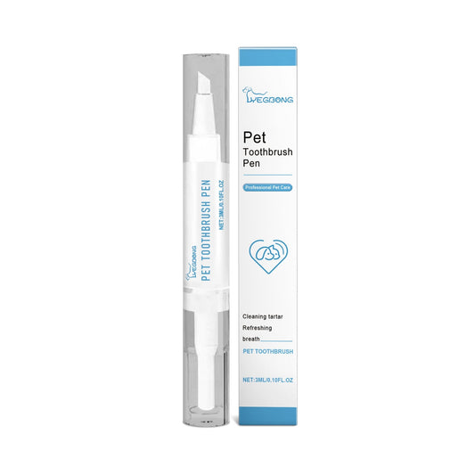 HKM-9914045 Pet Teeth Cleaning Brush for Effective Oral Care - Compact Design