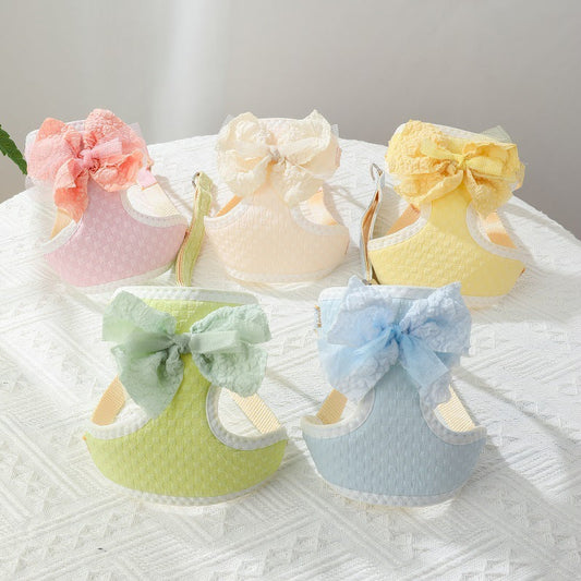 HKM-996691 Hand-Held Rope Chest Strap for Small Puppies - Multiple Colors Available